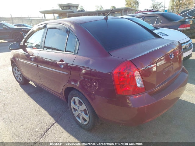 Продаж на аукціоні авто 2009 Hyundai Accent Gls, vin: KMHCN45C69U345706, номер лоту: 40065431