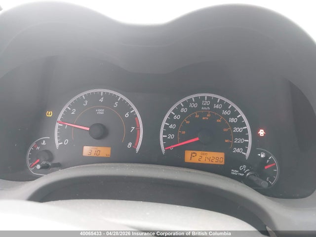 2010 Toyota Corolla S/le/xle მანქანა იყიდება აუქციონზე, vin: 2T1BU4EE3AC372030, აუქციონის ნომერი: 40065433