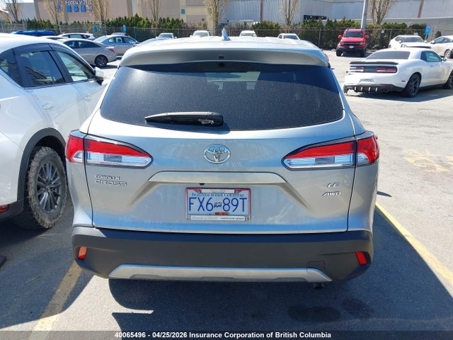 2022 Toyota Corolla Cross Le მანქანა იყიდება აუქციონზე, vin: 7MUCAABG2NV030279, აუქციონის ნომერი: 40065496