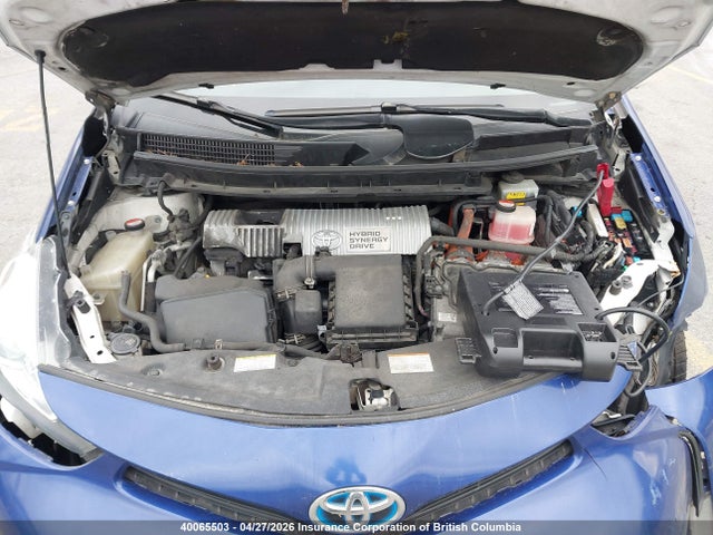 2016 Toyota Prius მანქანა იყიდება აუქციონზე, vin: JTDZN3EU6GJ047110, აუქციონის ნომერი: 40065503
