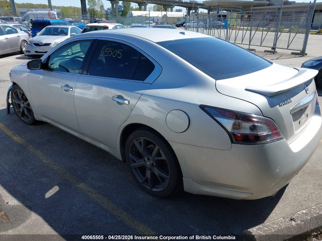 Продаж на аукціоні авто 2014 Nissan Maxima S/sv, vin: 1N4AA5APXEC497080, номер лоту: 40065505
