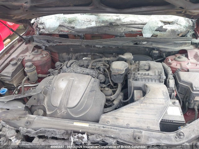 2012 Hyundai Santa Fe Gls მანქანა იყიდება აუქციონზე, vin: 5XYZG4AG6CG116081, აუქციონის ნომერი: 40065557
