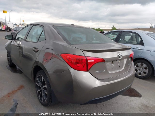 2017 Toyota Corolla L/le/xle/se/xse მანქანა იყიდება აუქციონზე, vin: 2T1BURHE1HC869418, აუქციონის ნომერი: 40065571