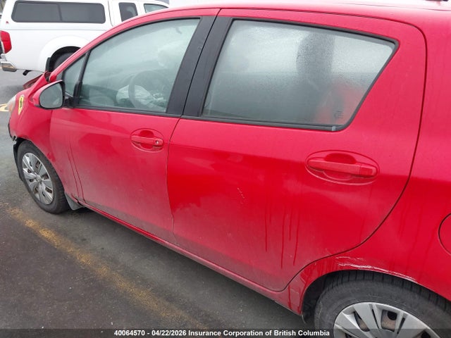 2014 Toyota Yaris მანქანა იყიდება აუქციონზე, vin: VNKKTUD38EA003989, აუქციონის ნომერი: 40064570