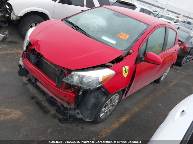 2014 Toyota Yaris მანქანა იყიდება აუქციონზე, vin: VNKKTUD38EA003989, აუქციონის ნომერი: 40064570