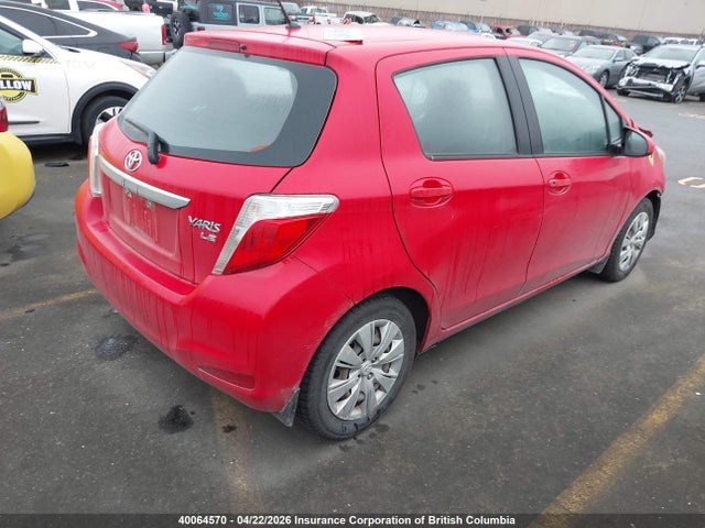2014 Toyota Yaris მანქანა იყიდება აუქციონზე, vin: VNKKTUD38EA003989, აუქციონის ნომერი: 40064570