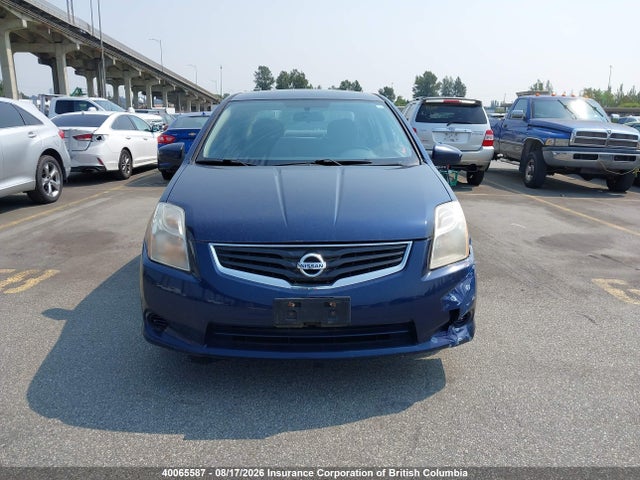 40065587 :رقم المزاد ، 3N1AB6AP9CL617257 vin ، 2012 Nissan Sentra 2.0 S مزاد بيع