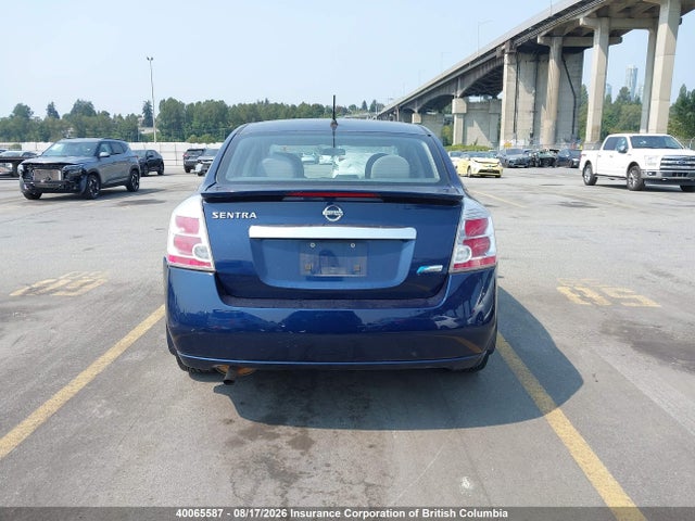 40065587 :رقم المزاد ، 3N1AB6AP9CL617257 vin ، 2012 Nissan Sentra 2.0 S مزاد بيع