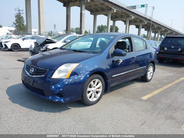 40065587 :رقم المزاد ، 3N1AB6AP9CL617257 vin ، 2012 Nissan Sentra 2.0 S مزاد بيع