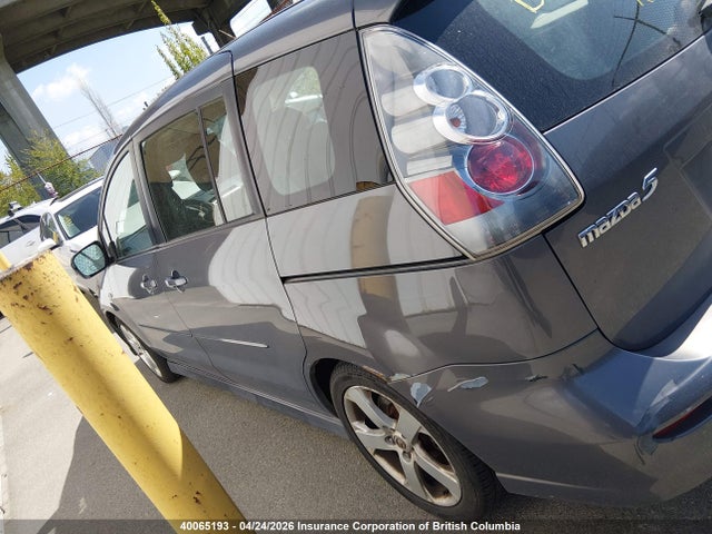 40065193 :رقم المزاد ، JM1CR293170138510 vin ، 2007 Mazda 5 مزاد بيع
