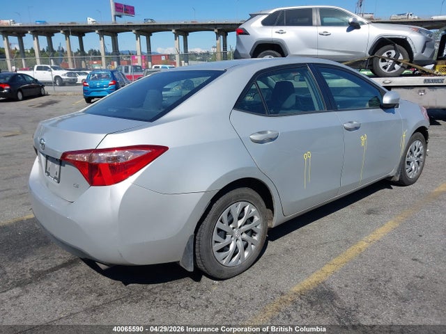 2017 Toyota Corolla L/le/xle/se/xse მანქანა იყიდება აუქციონზე, vin: 2T1BURHE3HC863748, აუქციონის ნომერი: 40065590