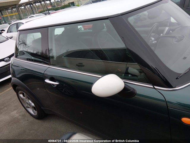 2003 Mini Cooper მანქანა იყიდება აუქციონზე, vin: WMWRC33463TE13512, აუქციონის ნომერი: 40064731