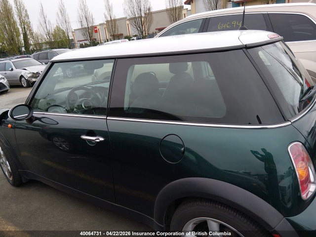 2003 Mini Cooper მანქანა იყიდება აუქციონზე, vin: WMWRC33463TE13512, აუქციონის ნომერი: 40064731