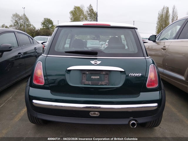 2003 Mini Cooper მანქანა იყიდება აუქციონზე, vin: WMWRC33463TE13512, აუქციონის ნომერი: 40064731