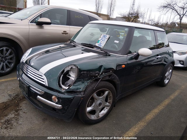2003 Mini Cooper მანქანა იყიდება აუქციონზე, vin: WMWRC33463TE13512, აუქციონის ნომერი: 40064731