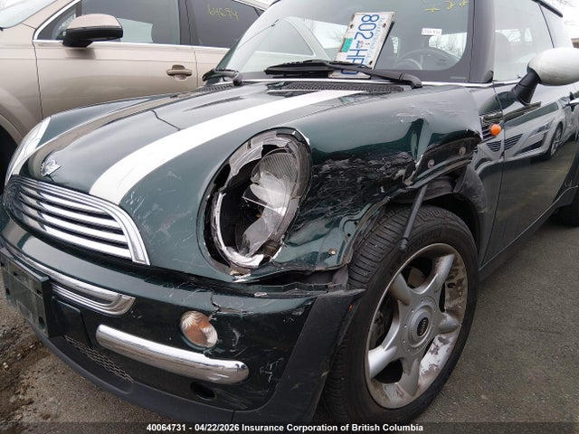 2003 Mini Cooper მანქანა იყიდება აუქციონზე, vin: WMWRC33463TE13512, აუქციონის ნომერი: 40064731