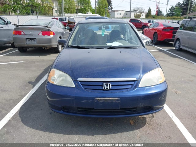 Aukcja sprzedaży 2002 Honda Civic Dx, vin: 2HGES16412H911180, numer aukcji: 40058990