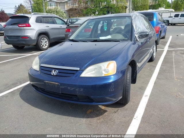 Aukcja sprzedaży 2002 Honda Civic Dx, vin: 2HGES16412H911180, numer aukcji: 40058990
