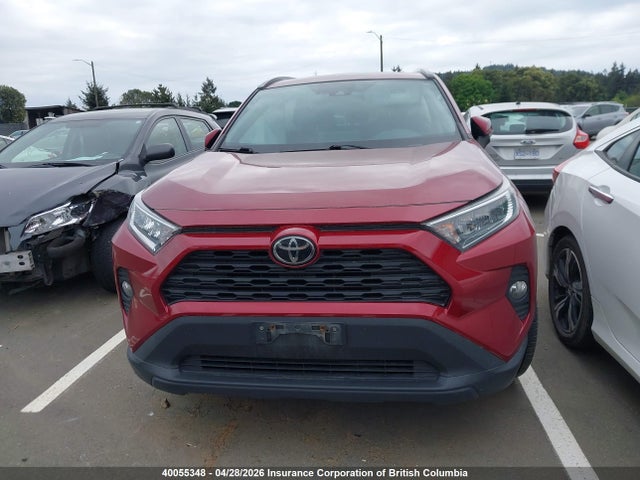 2019 Toyota Rav4 Xle/xle Premium მანქანა იყიდება აუქციონზე, vin: 2T3R1RFV3KW071512, აუქციონის ნომერი: 40055348