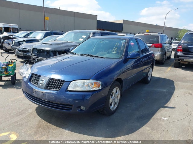 2005 Nissan Sentra 1.8/1.8s მანქანა იყიდება აუქციონზე, vin: 3N1CB51D05L550379, აუქციონის ნომერი: 40065677