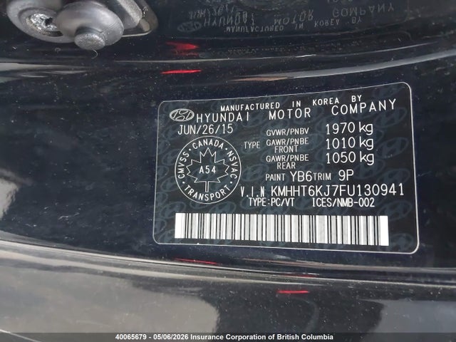 KMHHT6KJ7FU130941 Hyundai Genesis Coupe 3.8l