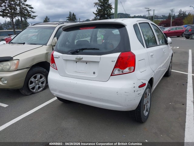 Aukcja sprzedaży 2008 Chevrolet Aveo Lt, vin: KL1TG65688B237125, numer aukcji: 40055683