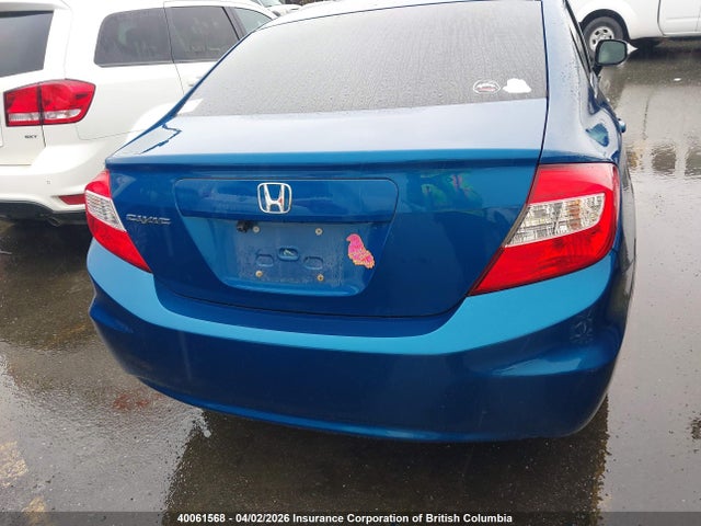 Aukcja sprzedaży 2012 Honda Civic Lx, vin: 2HGFB2F40CH018235, numer aukcji: 40061568