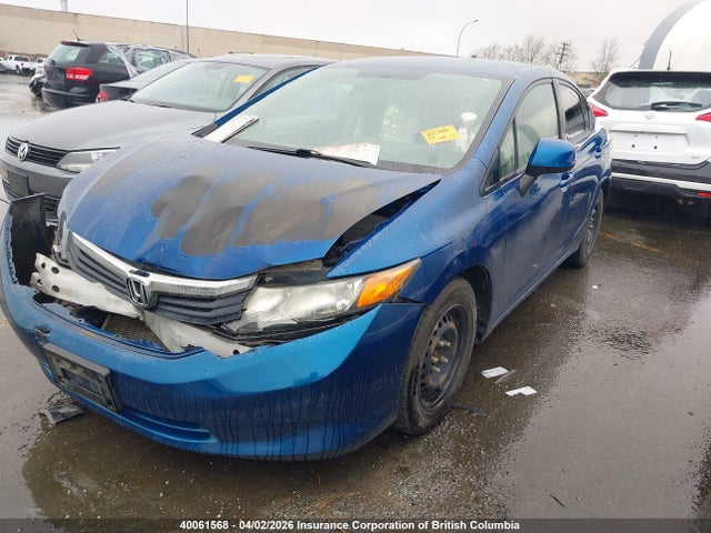 Aukcja sprzedaży 2012 Honda Civic Lx, vin: 2HGFB2F40CH018235, numer aukcji: 40061568