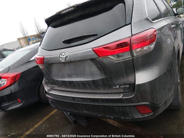 5TDBZRFH0KS949287 Toyota Highlander Le/le Plus
