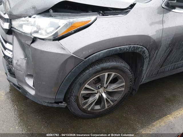 5TDBZRFH0KS949287 Toyota Highlander Le/le Plus