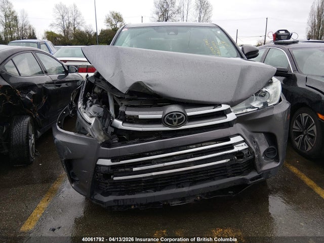 5TDBZRFH0KS949287 Toyota Highlander Le/le Plus