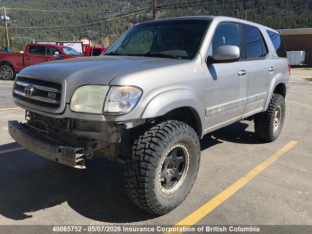 2004 Toyota Sequoia Limited მანქანა იყიდება აუქციონზე, vin: 5TDBT48A54S217244, აუქციონის ნომერი: 40065752