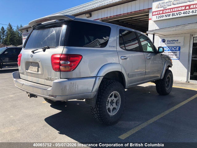2004 Toyota Sequoia Limited მანქანა იყიდება აუქციონზე, vin: 5TDBT48A54S217244, აუქციონის ნომერი: 40065752