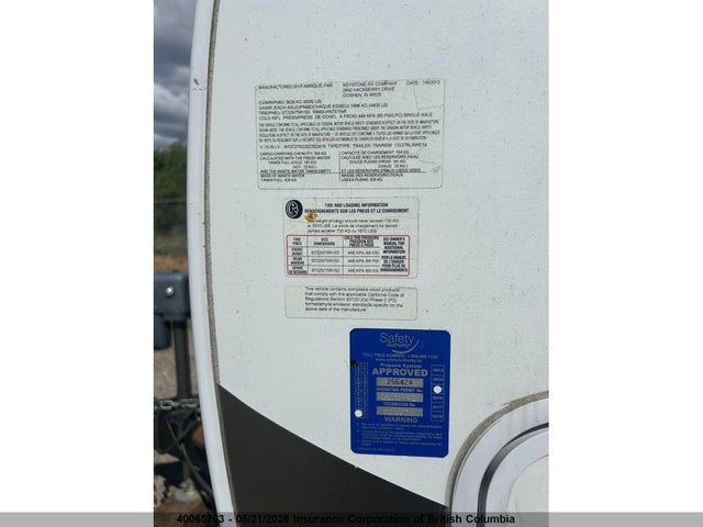 4YDT27R22EC502676 Cougar Keystone
