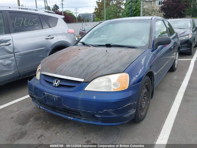 Продаж на аукціоні авто 2002 Honda Civic, vin: 1HGEM225X2L821737, номер лоту: 40065769