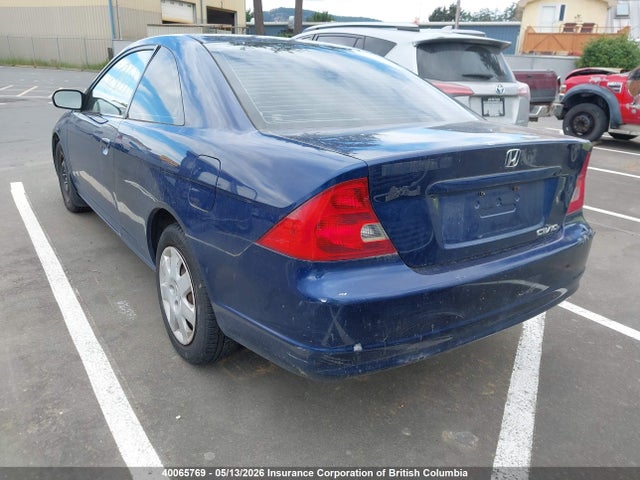 Продаж на аукціоні авто 2002 Honda Civic, vin: 1HGEM225X2L821737, номер лоту: 40065769