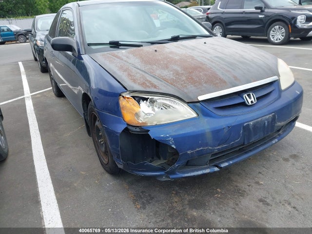 Продаж на аукціоні авто 2002 Honda Civic, vin: 1HGEM225X2L821737, номер лоту: 40065769
