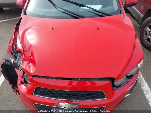 Продажа на аукционе авто 2012 Chevrolet Sonic Lt, vin: 1G1JC5EH1C4127899, номер лота: 40060143