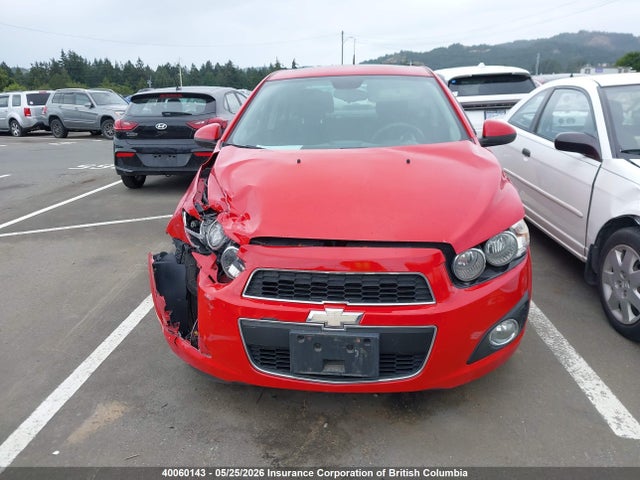 Продажа на аукционе авто 2012 Chevrolet Sonic Lt, vin: 1G1JC5EH1C4127899, номер лота: 40060143