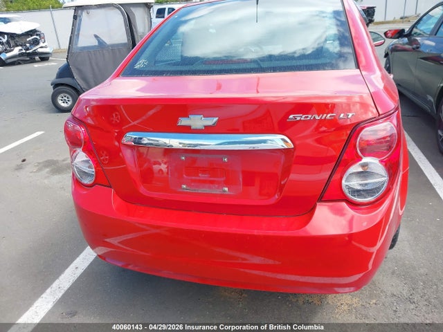 Продажа на аукционе авто 2012 Chevrolet Sonic Lt, vin: 1G1JC5EH1C4127899, номер лота: 40060143