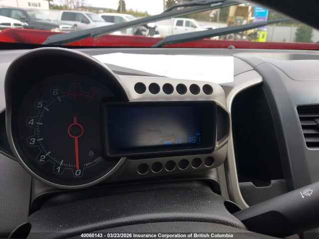 Продажа на аукционе авто 2012 Chevrolet Sonic Lt, vin: 1G1JC5EH1C4127899, номер лота: 40060143