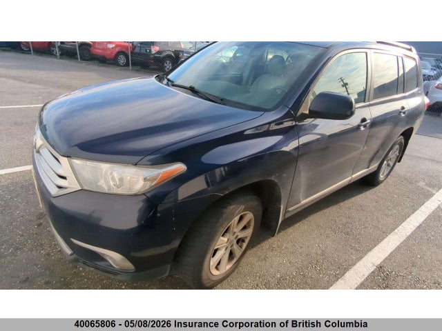 40065806 :رقم المزاد ، 5TDBK3EHXCS103074 vin ، 2012 Toyota Highlander Se مزاد بيع