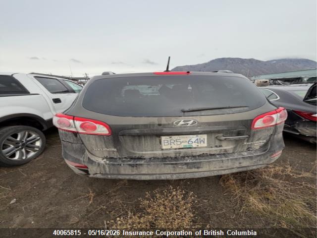 2011 Hyundai Santa Fe Gls მანქანა იყიდება აუქციონზე, vin: 5XYZGDAG0BG072884, აუქციონის ნომერი: 40065815