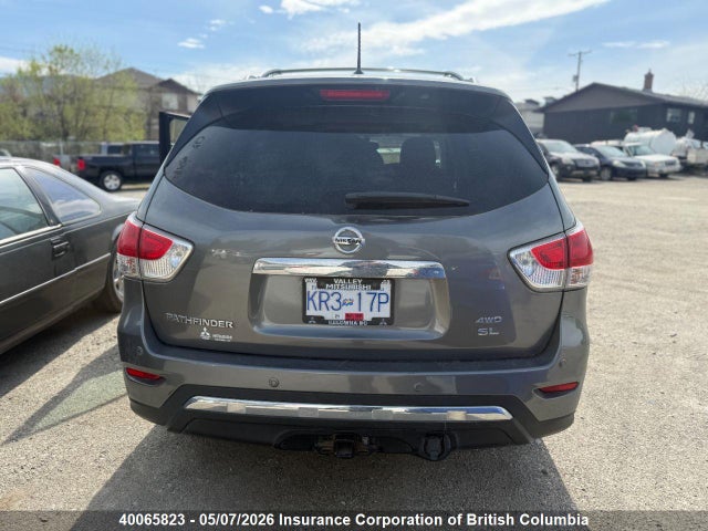 2015 Nissan Pathfinder S/sv/sl/platinum მანქანა იყიდება აუქციონზე, vin: 5N1AR2MM2FC699119, აუქციონის ნომერი: 40065823