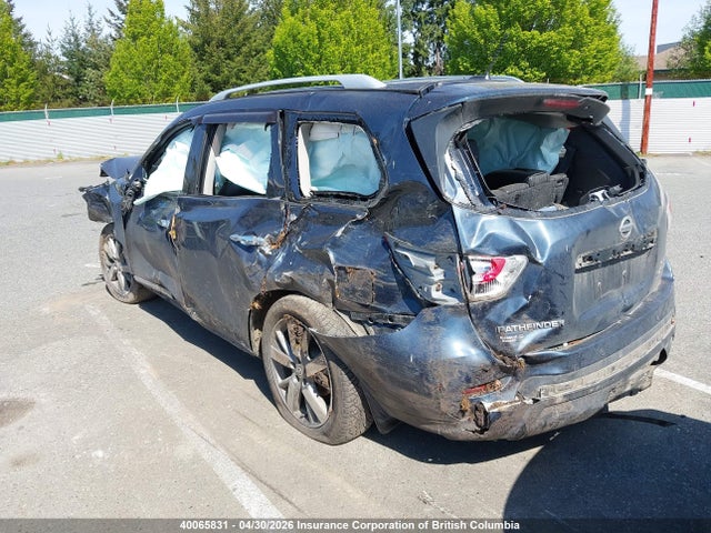 2015 Nissan Pathfinder S/sv/sl/platinum მანქანა იყიდება აუქციონზე, vin: 5N1AR2MM2FC649143, აუქციონის ნომერი: 40065831