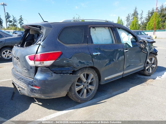 2015 Nissan Pathfinder S/sv/sl/platinum მანქანა იყიდება აუქციონზე, vin: 5N1AR2MM2FC649143, აუქციონის ნომერი: 40065831