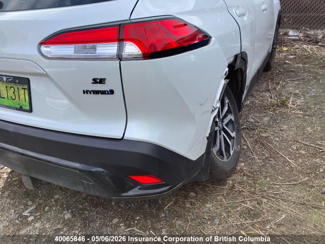 40065846 :رقم المزاد ، 7MUFBABG8PV012916 vin ، 2023 Toyota Corolla Cross Hybrid Se مزاد بيع