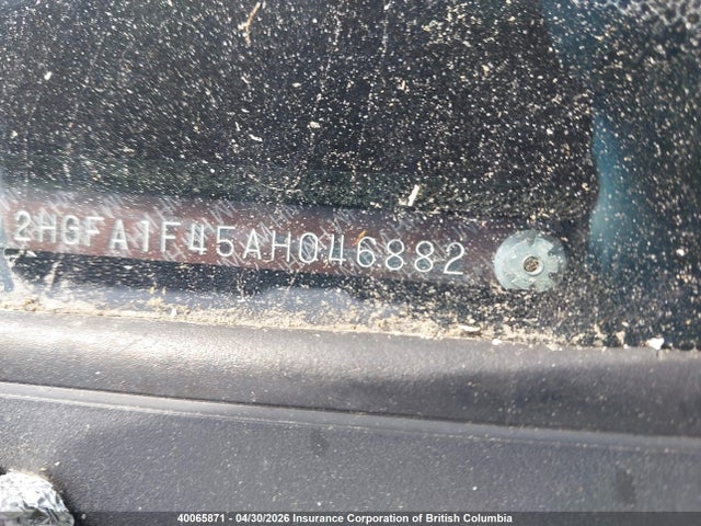Aukcja sprzedaży 2010 Honda Civic, vin: 2HGFA1F45AH046882, numer aukcji: 40065871