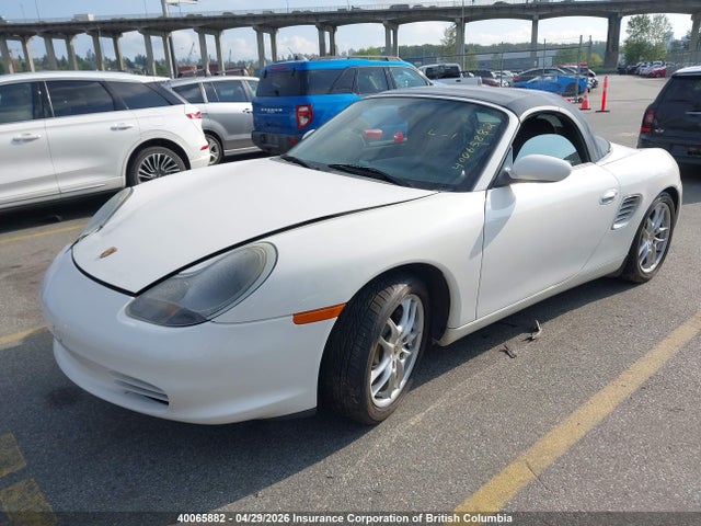 2003 Porsche Boxster მანქანა იყიდება აუქციონზე, vin: WP0CA29883U620591, აუქციონის ნომერი: 40065882