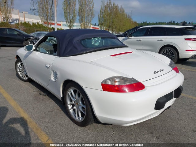 2003 Porsche Boxster მანქანა იყიდება აუქციონზე, vin: WP0CA29883U620591, აუქციონის ნომერი: 40065882